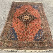 Tapis d'orient Iran Sarouk  Ancien - 1.25 X 2.05 mètres.