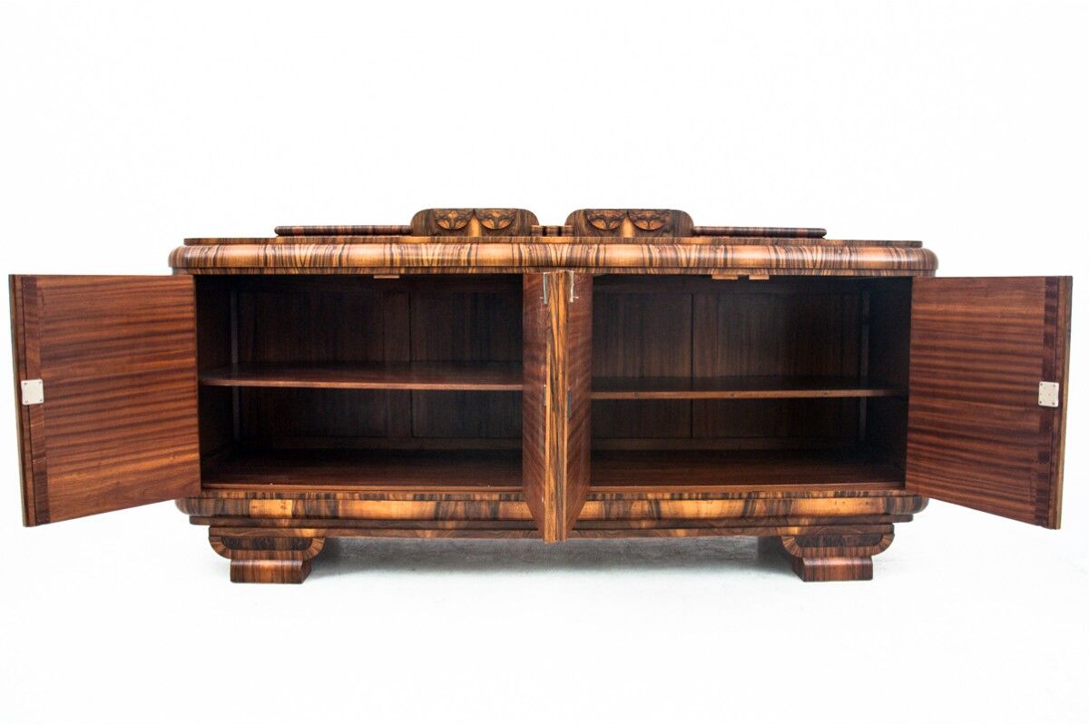 Art Deco Sideboard, Poland, 1940s