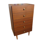 Commode vintage  des années 60 couleur teck