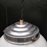 Opaline glass ball pendant lights