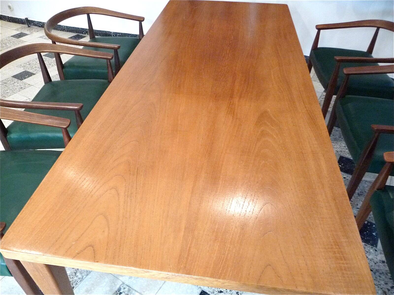 Scandinavian Dining table by Nanna Ditzel for P. K. Saværk, Denmark 1950s
