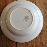 Lot of 6 earthenware plates Digoin Sarreguemines model Cibon
