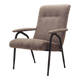 Grey armchair, Italian design, 1970s, production: Italy