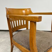 Vienna Secession armchair by Otto Wagner executed by Pancota Vienna