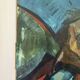 Abstract composition, oil on canvas signed Nantois or