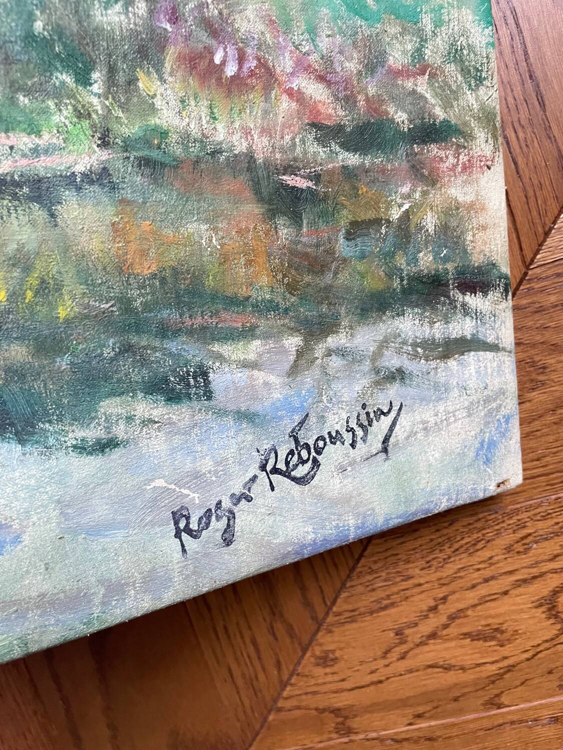 Canvas oil, roger reboussin