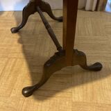 Antique fire screen convertible table