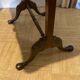 Antique fire screen convertible table