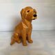 Grand chien style origami céramique