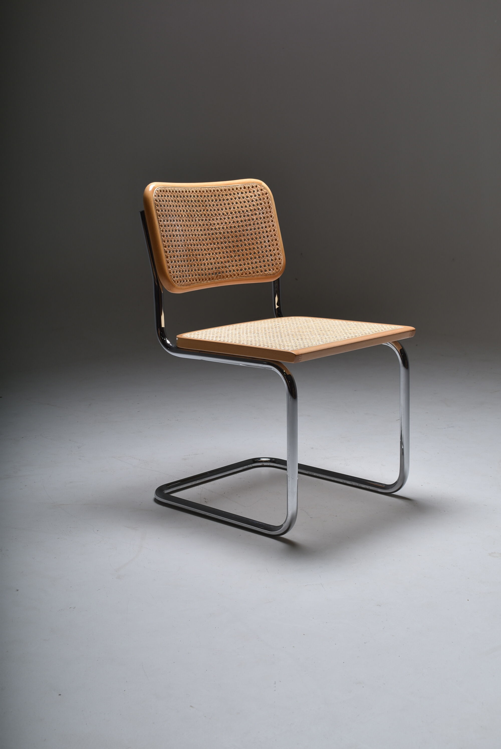Série de 6 chaises Cesca B32 Marcel breuer Italie