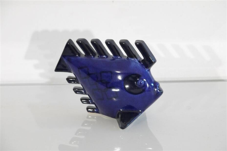 Stylized ceramic fish 1970