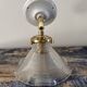 Old tulip wall light
