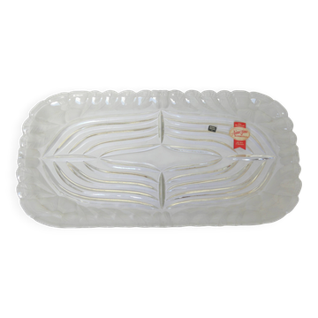Crystal plate Anna hut lead crystal