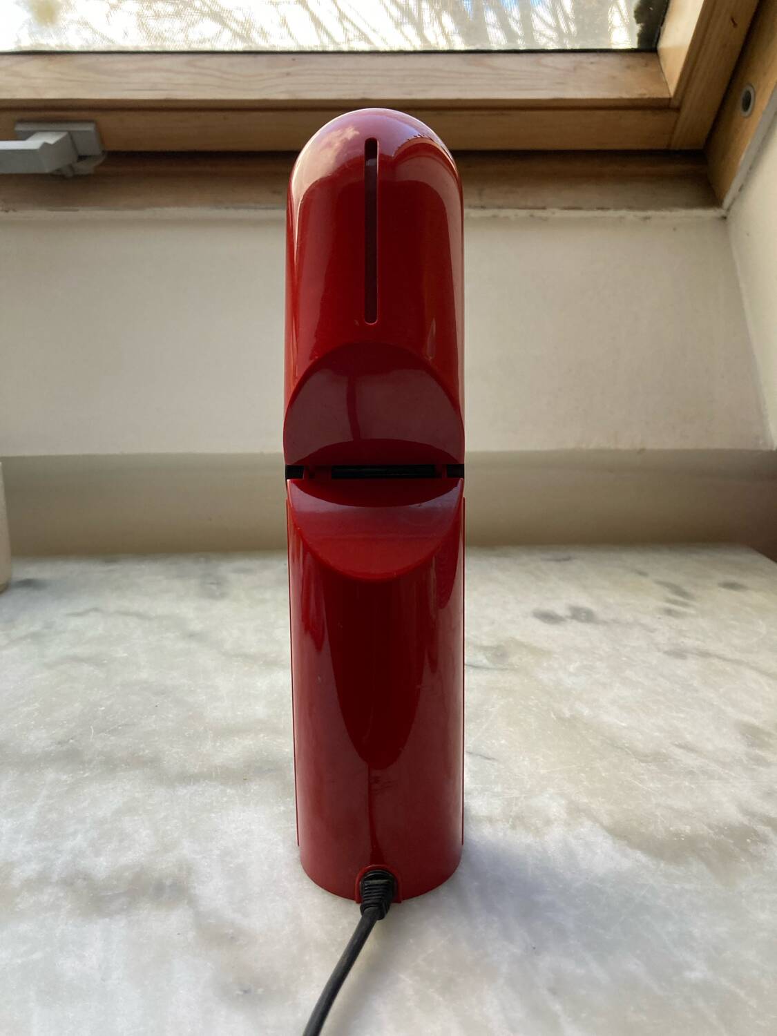 Tronconi red folding desk lamp vintage 70s