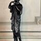 Diane de Gabies, bronze after the antique, black patina 19th century