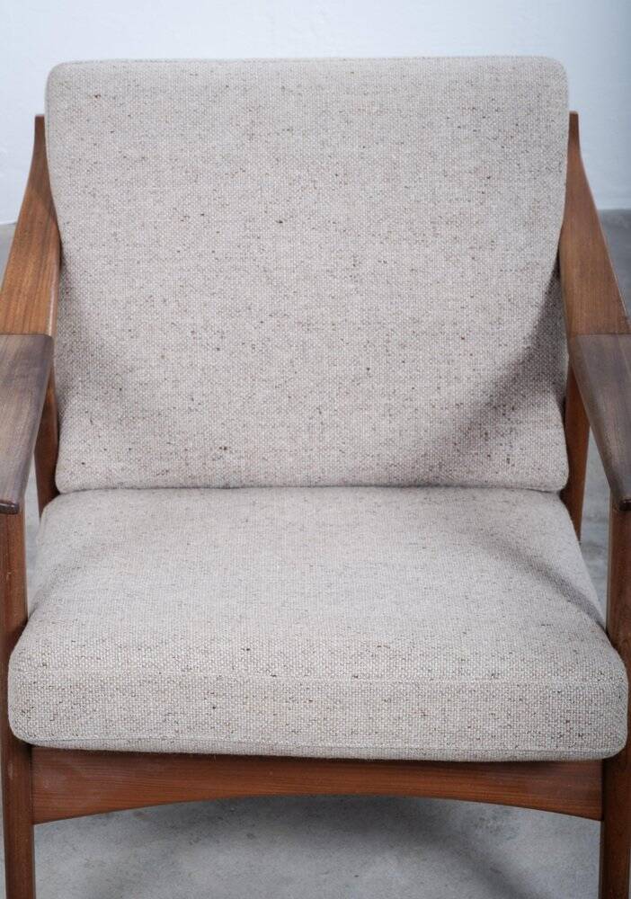 Fauteuils en teck par H. Brockmann-Petersen pour Randers Møbelfabrik, années 1960, ensemble de 2