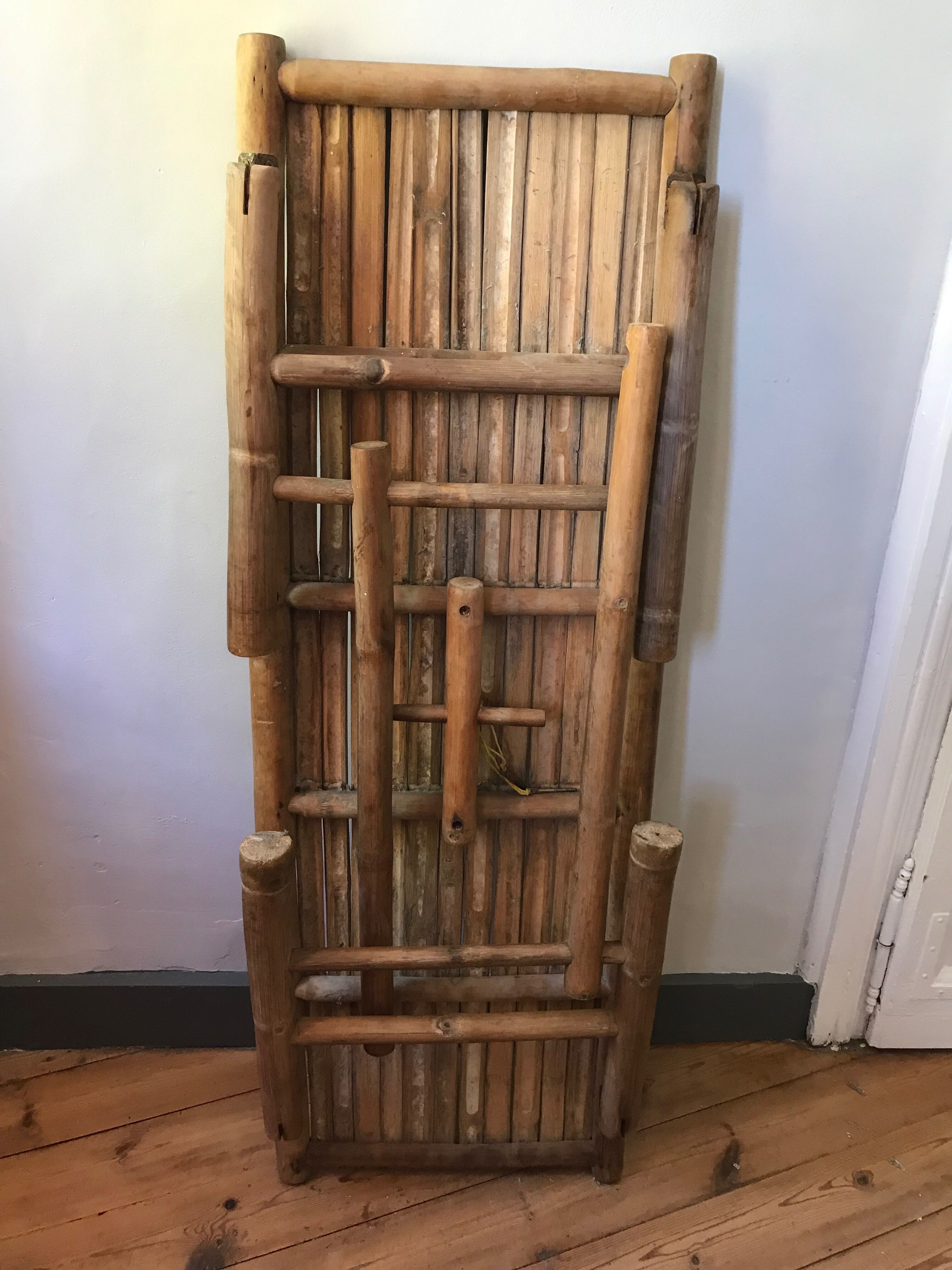 Bamboo bench