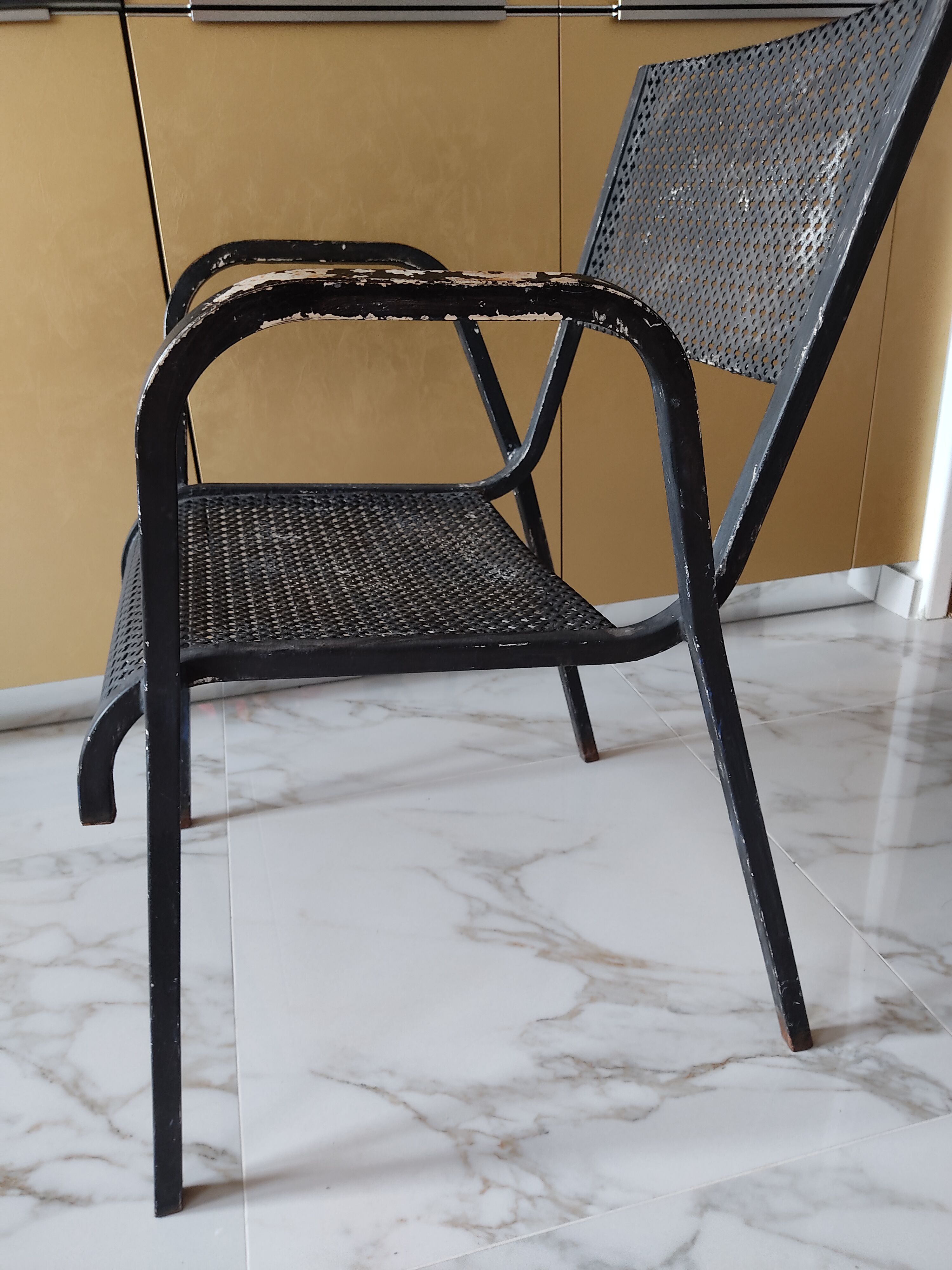 Industrial armchair