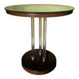 Art Deco pedestal table attributed to Jacques Adnet