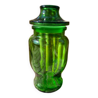 Green Sunrise Apothecary Jar