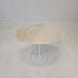 Oval Marble Side Table by Eero Saarinen for Knoll