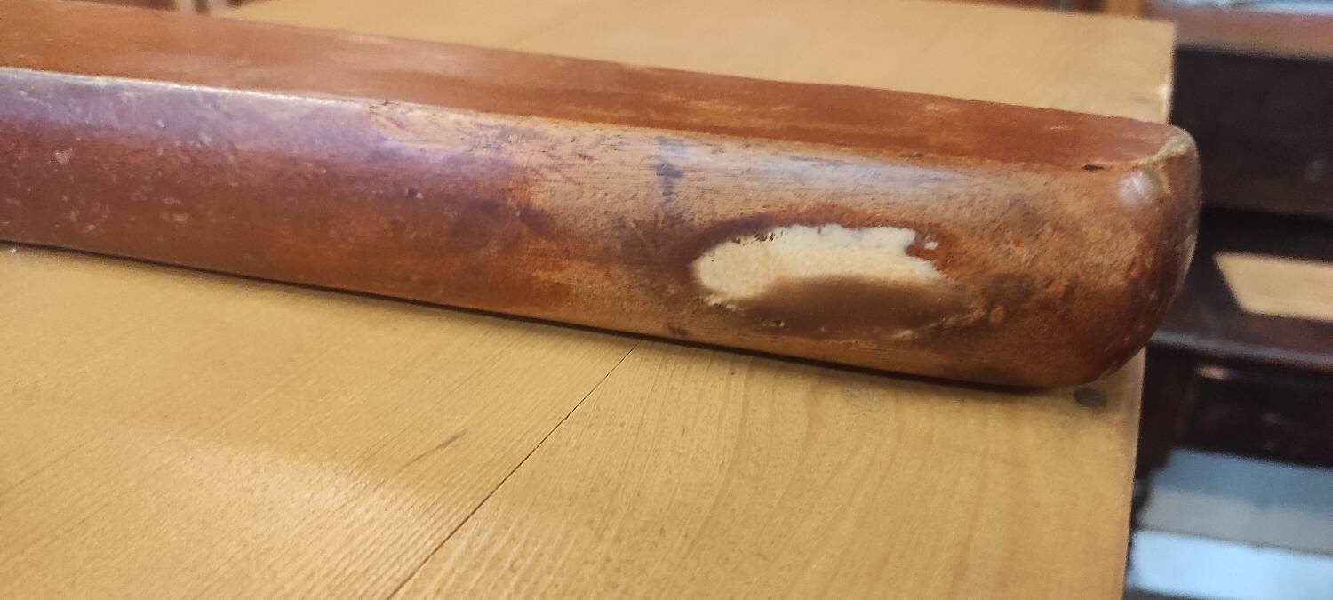 Baumann vintage Scandinavian style oval table with extension