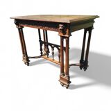 Renaissance desk in carved wood