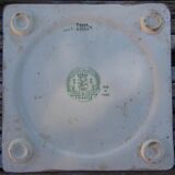 CLOISONNÉ DE LONGWY SOUS PLATE - RARE DÉCOR by LONGWY