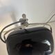 Vintage 1930 Pirouett Art Deco black opaline lamp - 45 cm