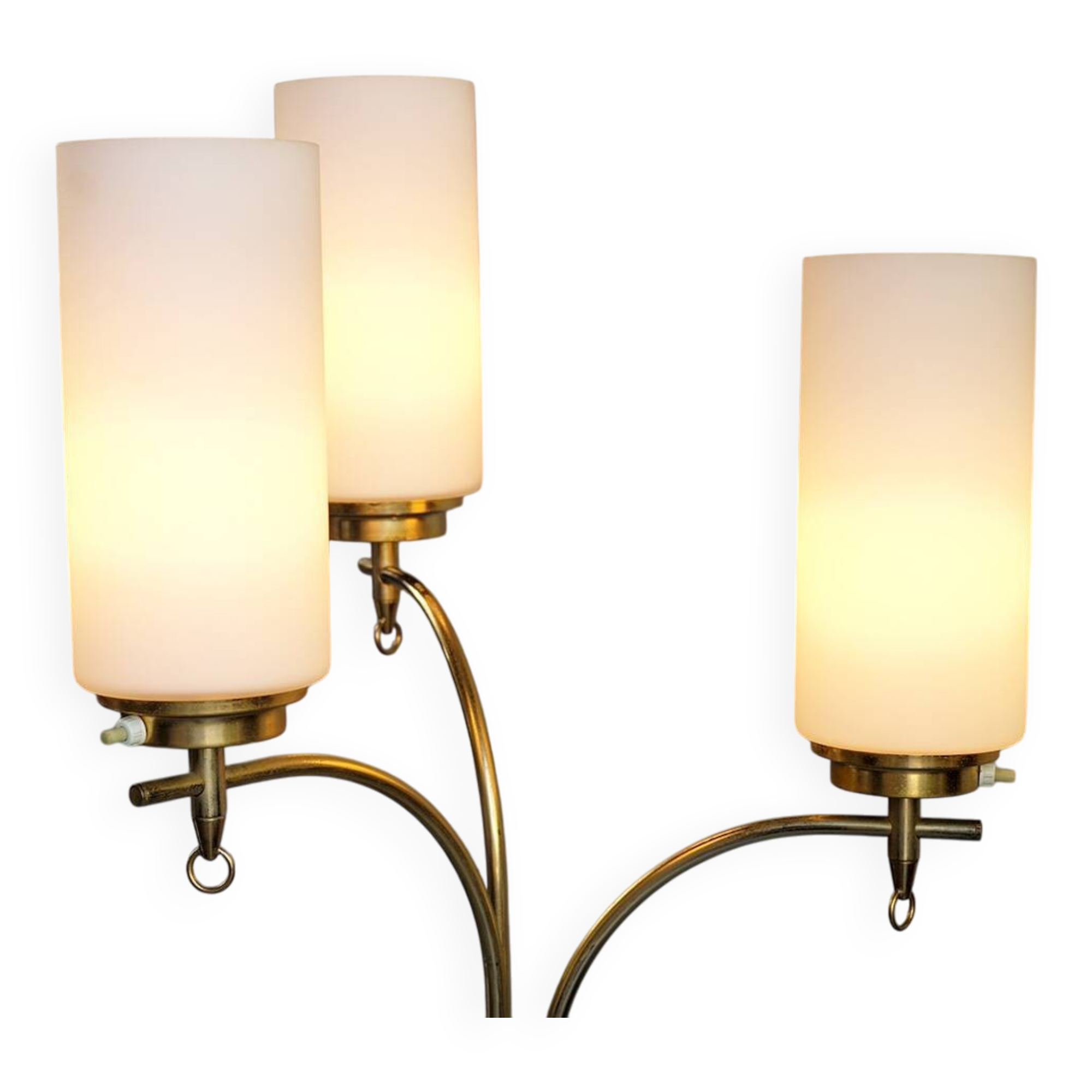 Three-light floor lamp, France 1960