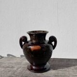 Ceramic vase with glaze 1970