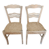 Renovated wooden chair