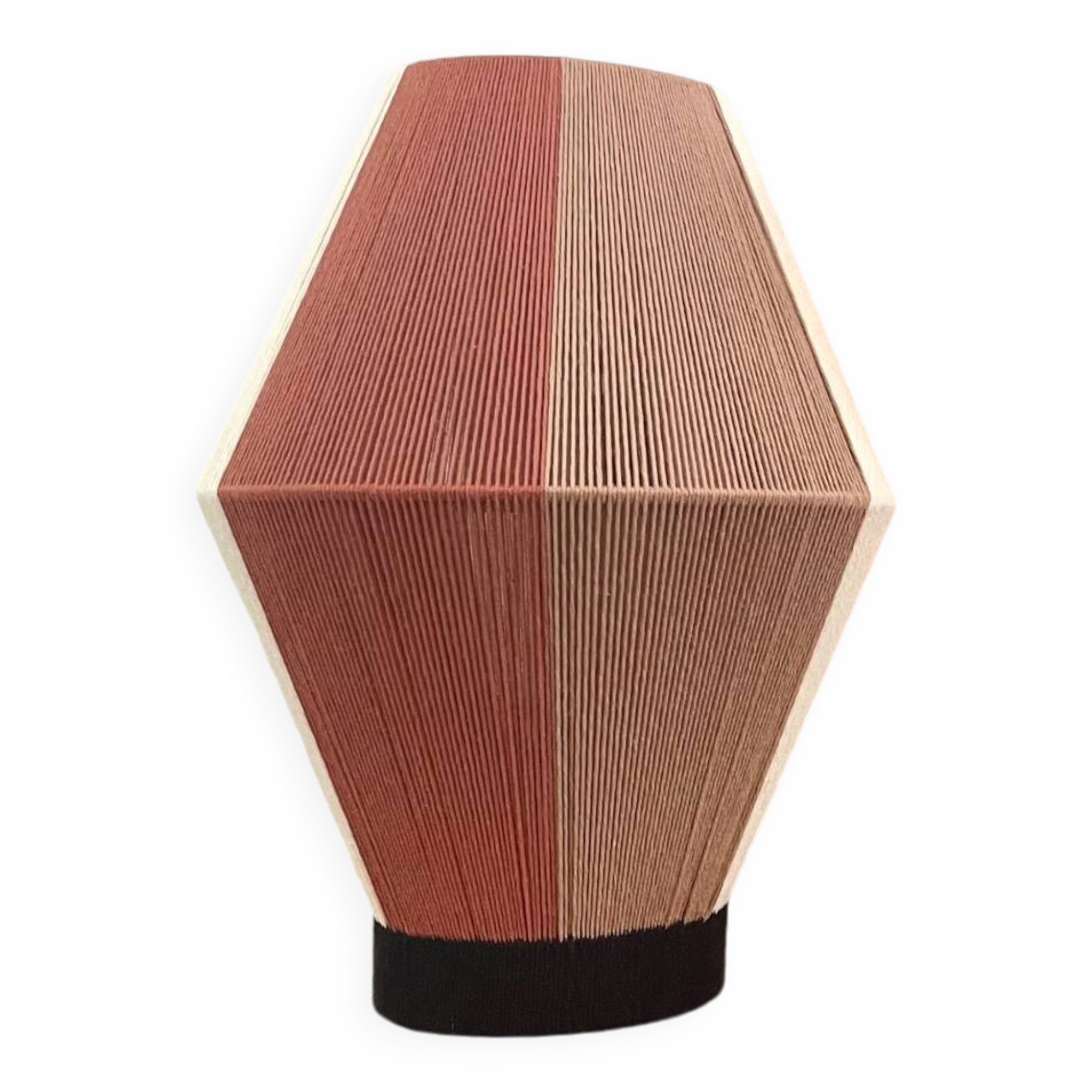 Cotton thread woven lamp