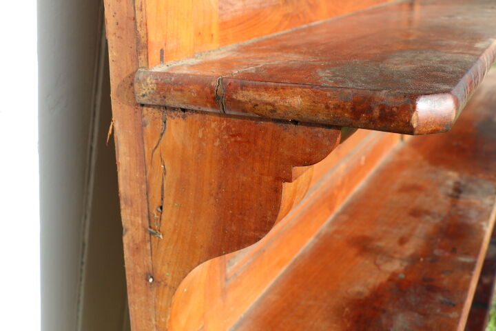 Bistro wall shelf early 20th