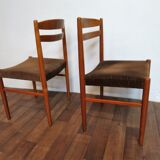 Pair of scandinavian chairs Johansson