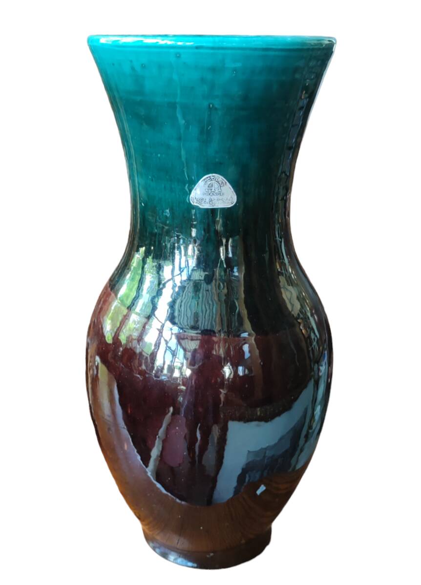 Old Large Vintage Vase Accolay France Yonne