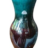 Old Large Vintage Vase Accolay France Yonne