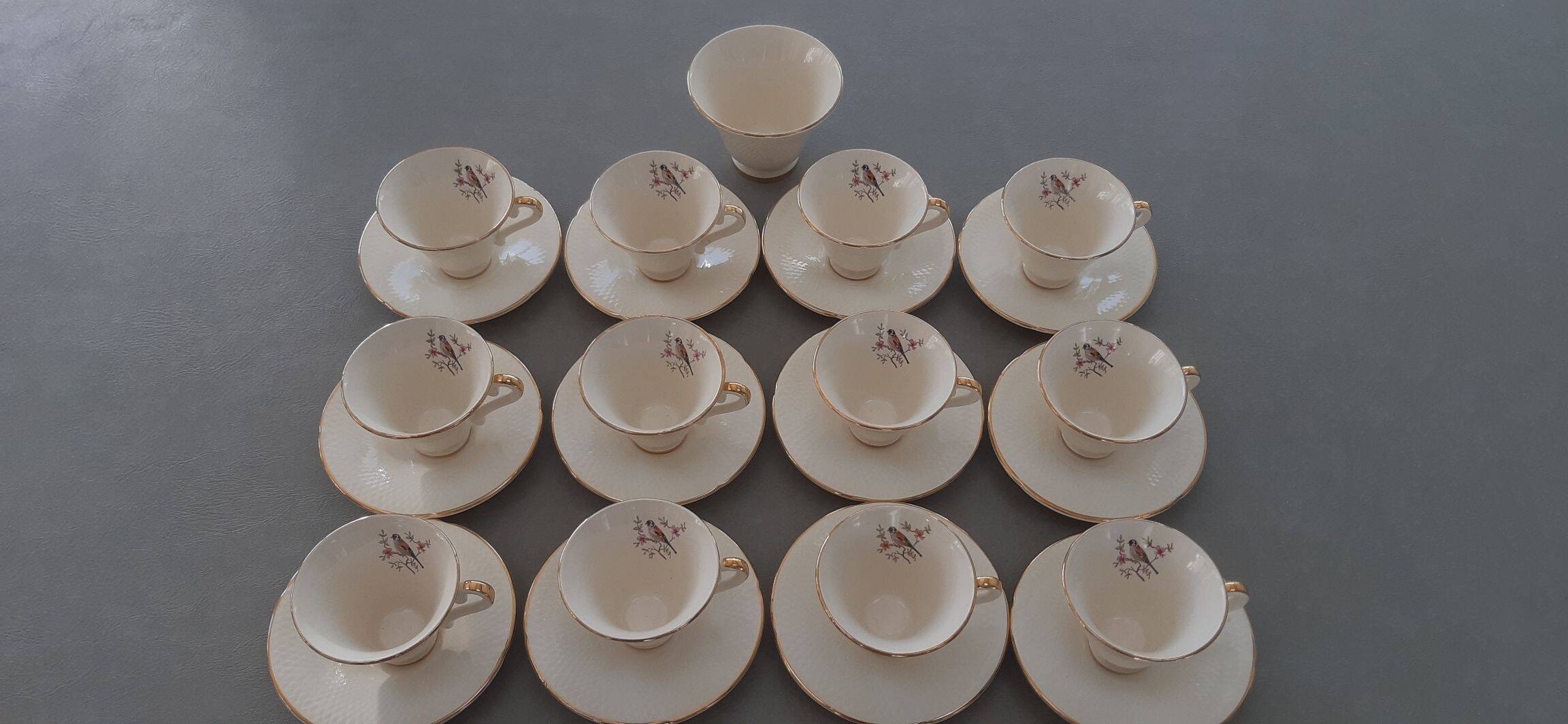 Antique coffee service Salins France