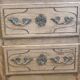 Commode vintage en bois naturel