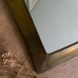 Moroccan brass mirror