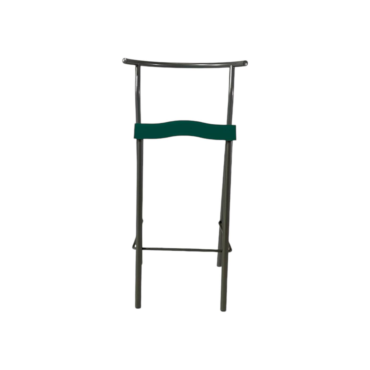 Set of 2 High Globe bar stools H.65cm Starck for Kartell