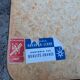 Vintage Formica table efji novoplan with 2 integrated extensions 109/148/197.