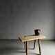Rustic carved wood bench | Belgium | 1900s