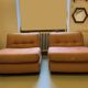 Two Amanta armchairs by Mario Bellini C&B B&B Italia vintage 60s/70s.