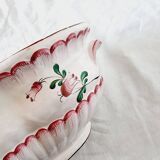 Centre de table ou cache-pot ancien en porcelaine, du 18ème siècle