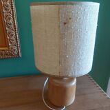 VINTAGE WOODEN TABLE LAMP