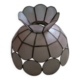 Pink mother-of-pearl lampshade