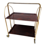 Gerinol golden serving trolley