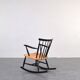 Mid-Century Swedish Rocking Chair, 1960s.