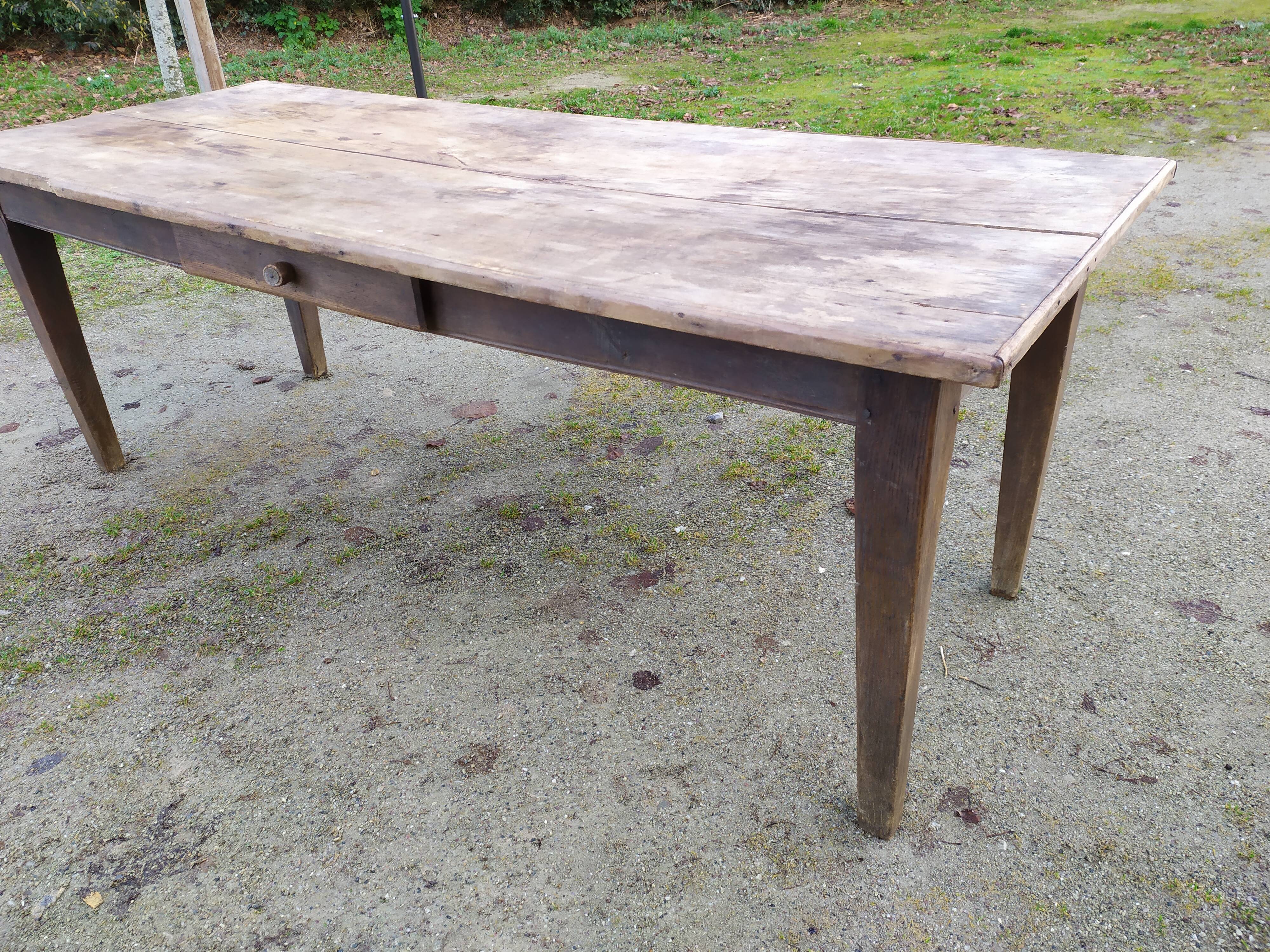 Farmhouse table 190 cm
